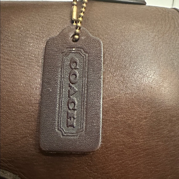 COACH VINTAGE MAHOGANY BROWN STATION BAG  K4 1994 vintage bag - Picture 10 of 10